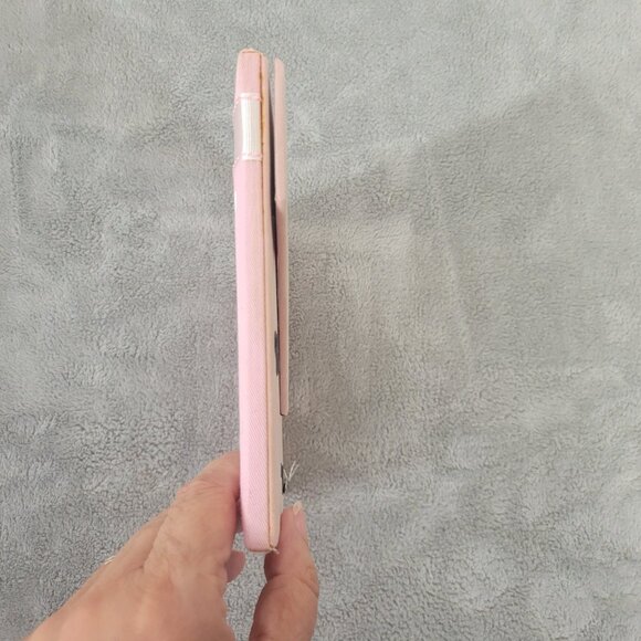 Mud Pie Baby Talk Picture Photo Frame Girl Cloth Covered 4 X 6 S96E - Picture 8 of 9